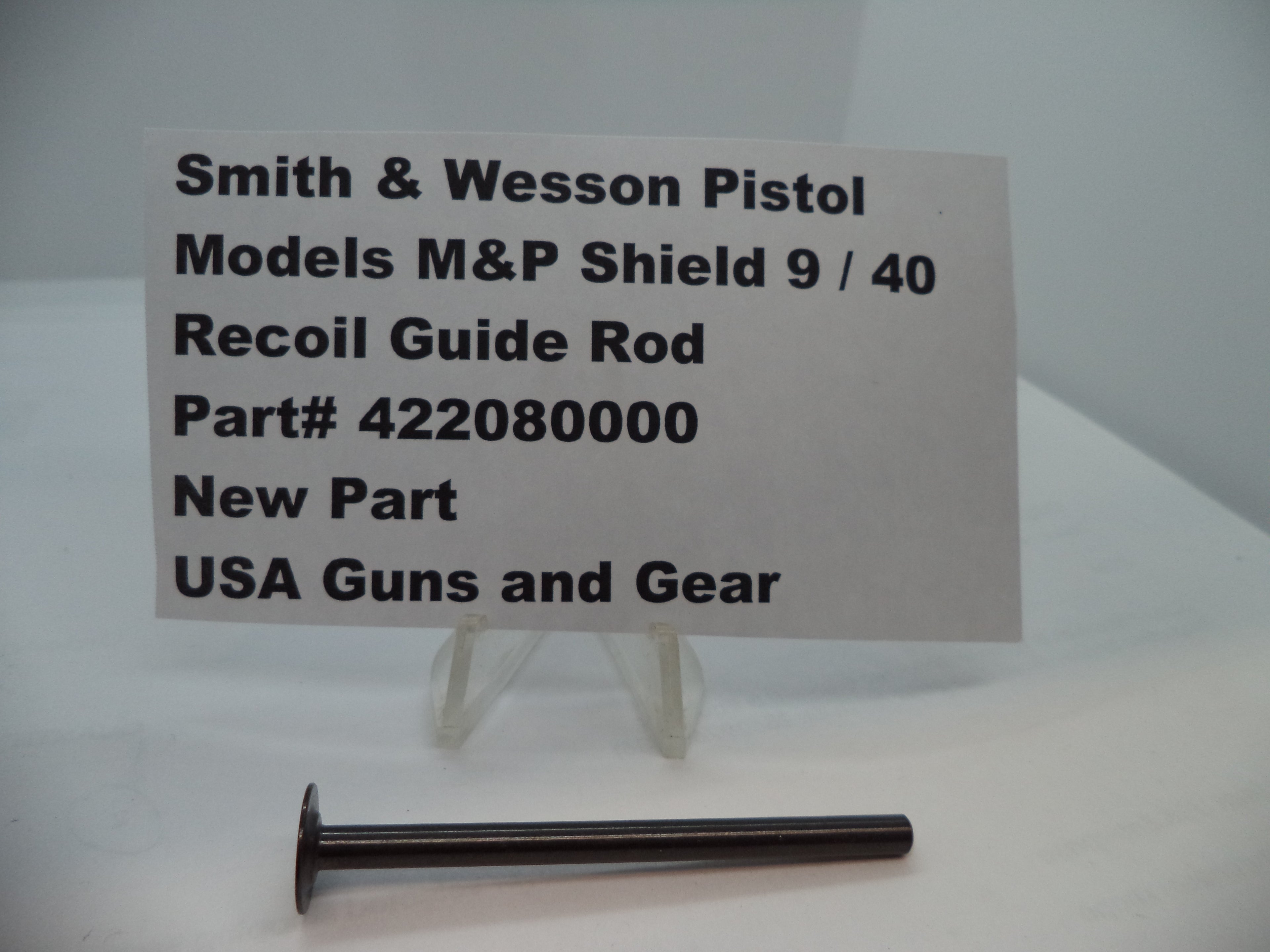 Smith & Wesson Pistol M&P Shield 9 / 40 Recoil Guide Rod 9mm, .40S&W 422080000