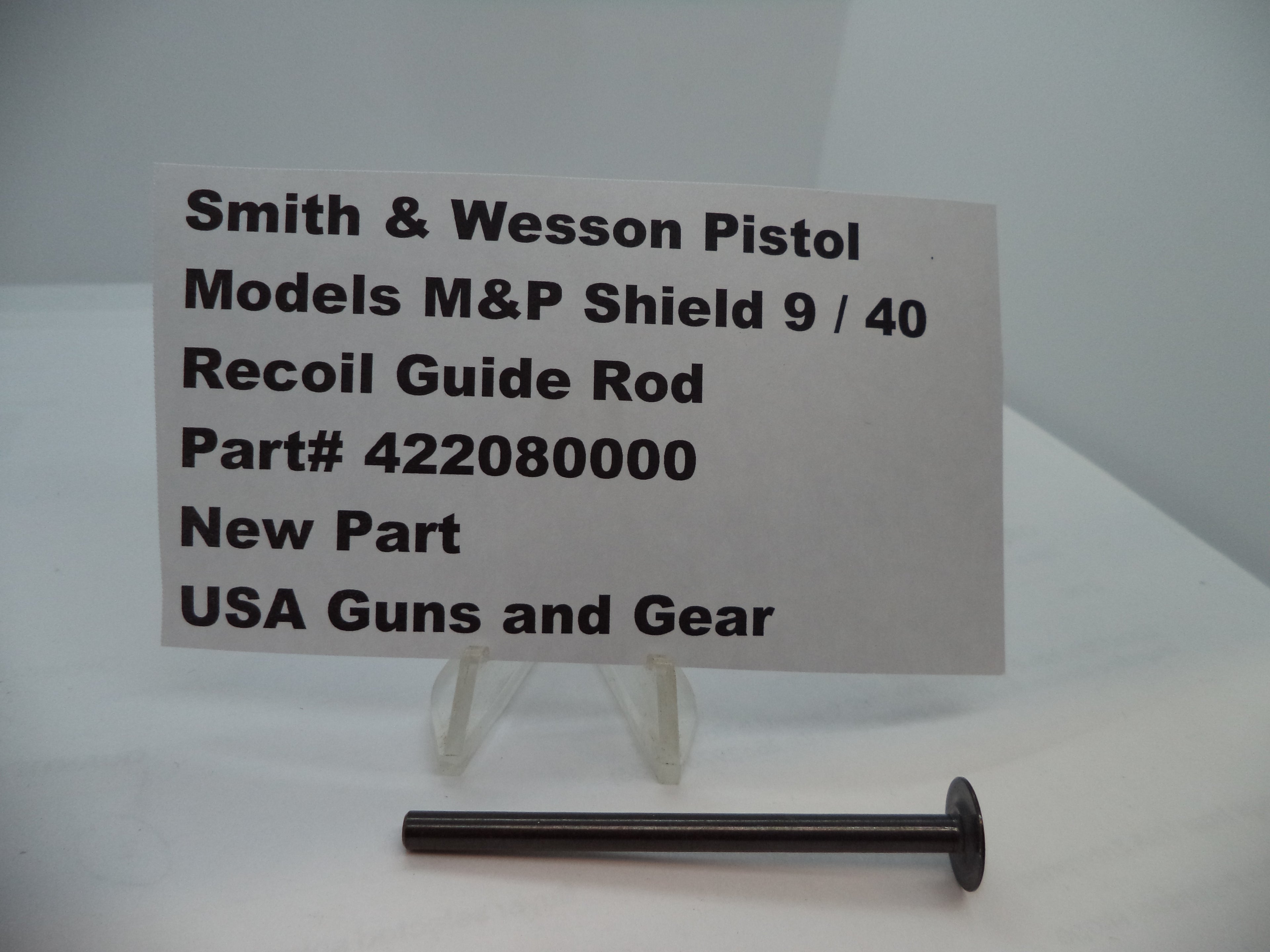 Smith & Wesson Pistol M&P Shield 9 / 40 Recoil Guide Rod 9mm, .40S&W 422080000