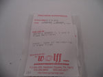16663 Wolff S&W J, K, L, N RP Rebound Spring 14LB Models 31,32,34,36,38,42,442,49,60 & More