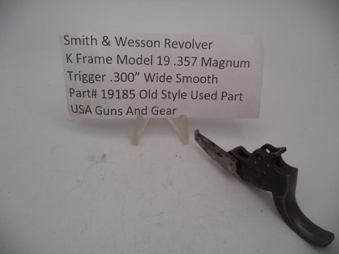 19185 S&W K Frame Revolver Model 19 Trigger .300" Wide .357 Magnum