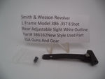 386162 S&W L Frame Model 386 Rear Adjustable Sight White Outline .357 Mag