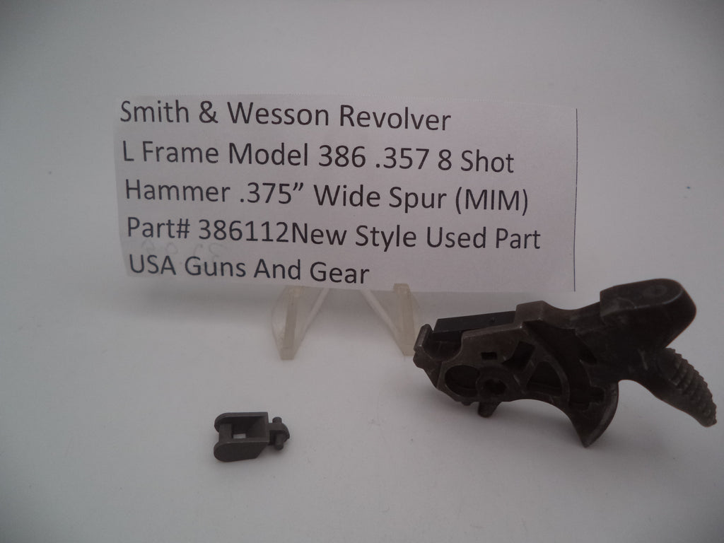 386112 S&W L Frame Model 386 Hammer .375" Wide Spur (MIM).357 Magnum
