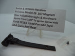 28161 Smith & Wesson N Model 28 Rear Adjustable Sight & Hardware Used