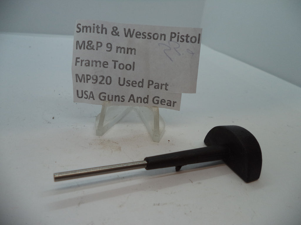 Smith & Wesson M&P 9mm Frame Tool - Full Size - Used OEM Part
