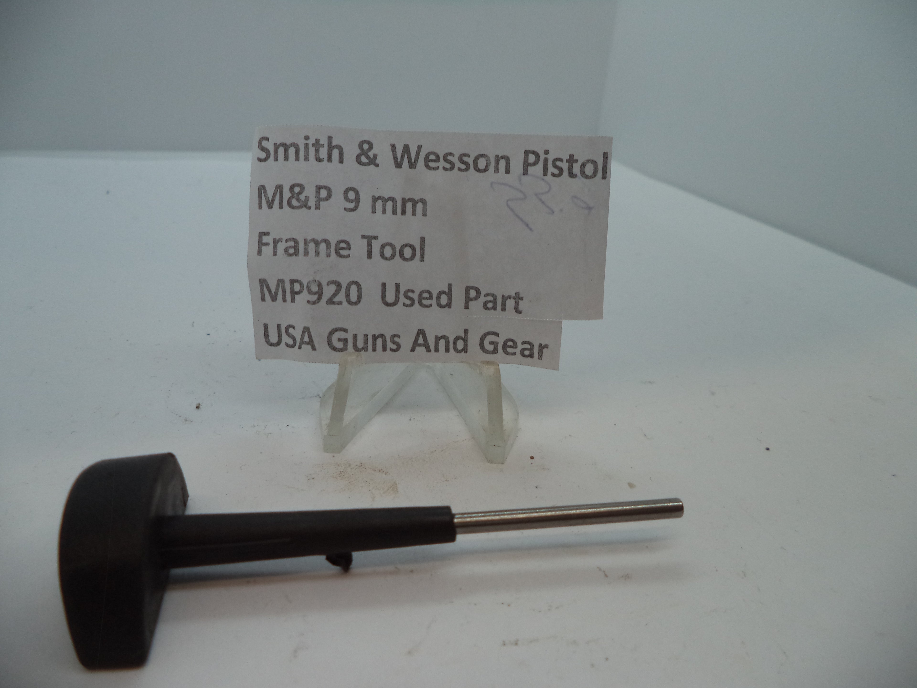 Smith & Wesson M&P 9mm Frame Tool - Full Size - Used OEM Part