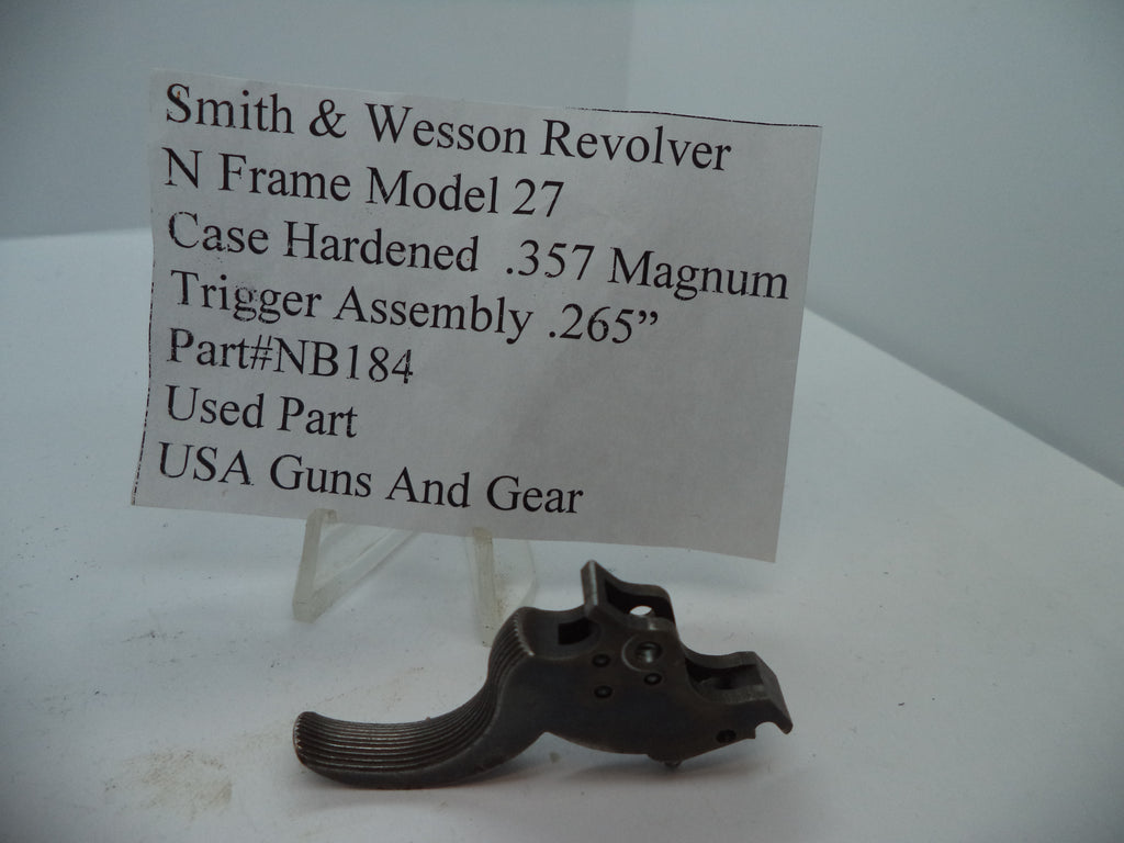 NB184 Smith & Wesson N Model 27 .265" Trigger .357 Magnum Used