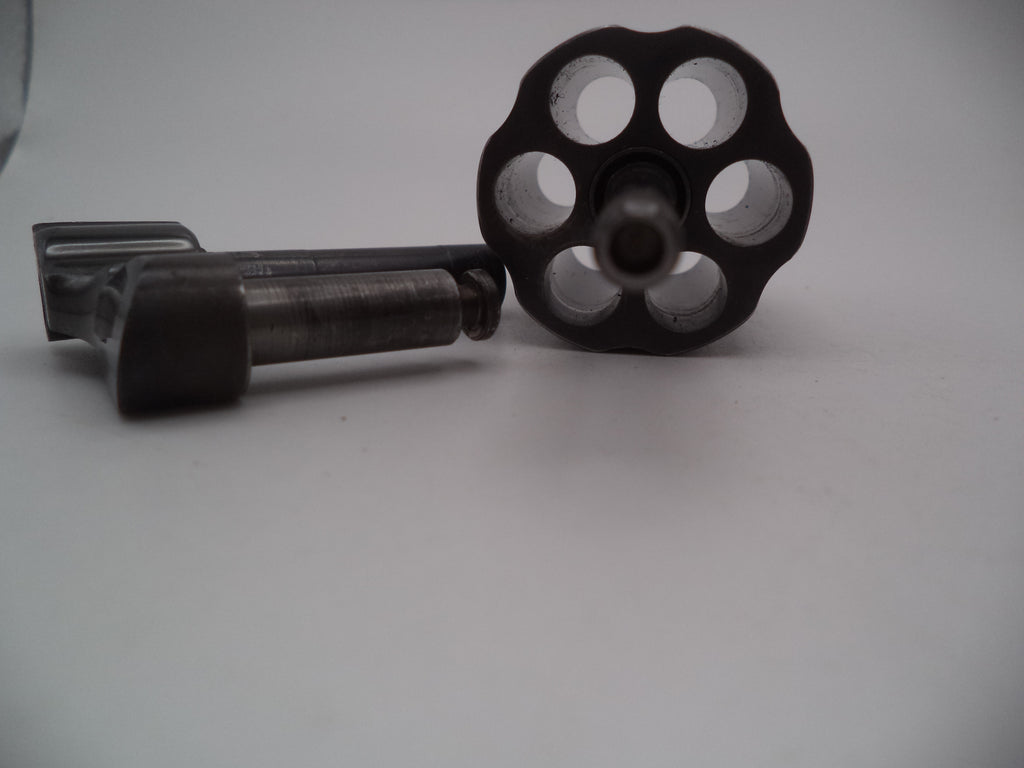 Smith & Wesson K Frame Model 19 Series Recessed Cylinder & Yoke Assembly - Blue Steel .357 Magnum - Models 19/19-1/19-2/19-3 - Used OEM Part 1966