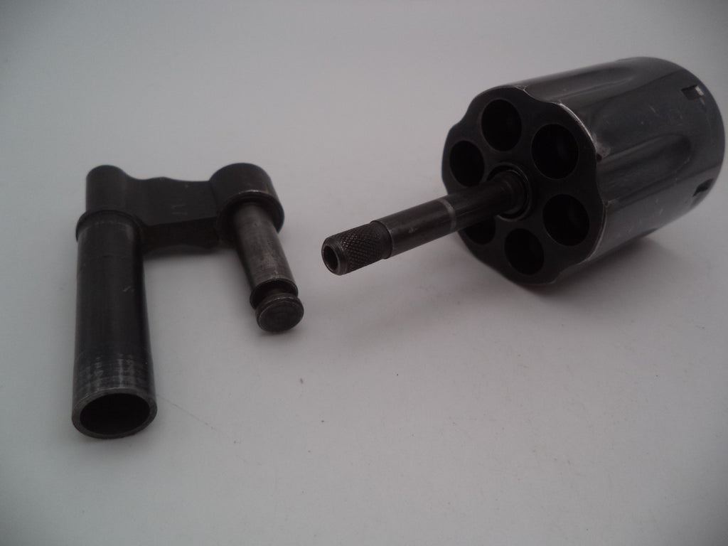 Smith & Wesson K Frame Model 19 Series Recessed Cylinder & Yoke Assembly - Blue Steel .357 Magnum - Models 19/19-1/19-2/19-3 - Used OEM Part 1966