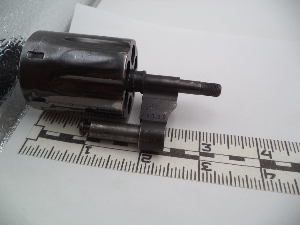 Smith & Wesson K Frame Model 19 Series Recessed Cylinder & Yoke Assembly - Blue Steel .357 Magnum - Models 19/19-1/19-2/19-3 - Used OEM Part 1966