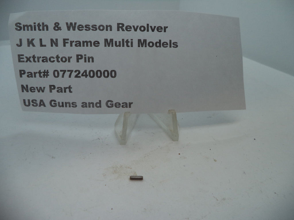 S&W Extractor Pin Multi Models 60,63,64,65,66,67,610,617...and More 077240000
