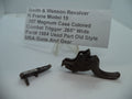 1984 S&W K Model 19 Case Colored Combat Trigger .265" Wide 357 Magnum