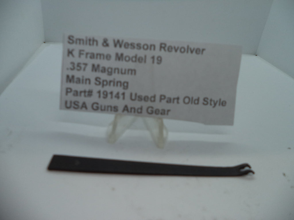 Smith & Wesson K Frame Main Spring - Used OEM Part - .357 Magnum - Model 19 - 19141