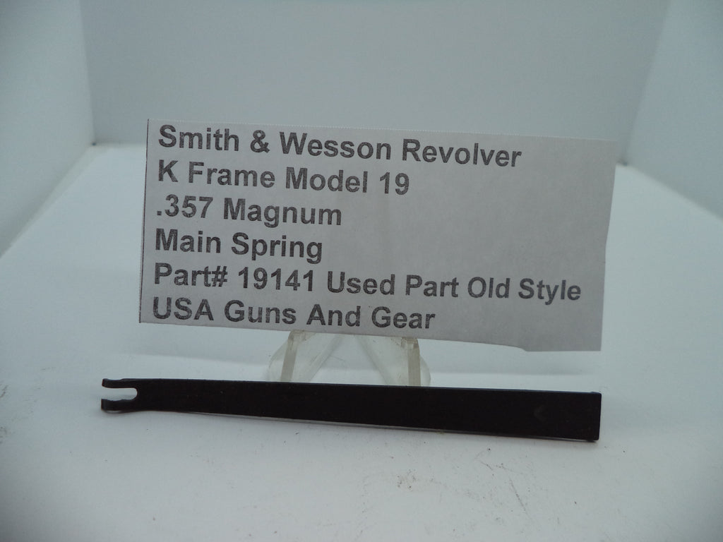 Smith & Wesson K Frame Main Spring - Used OEM Part - .357 Magnum - Model 19 - 19141