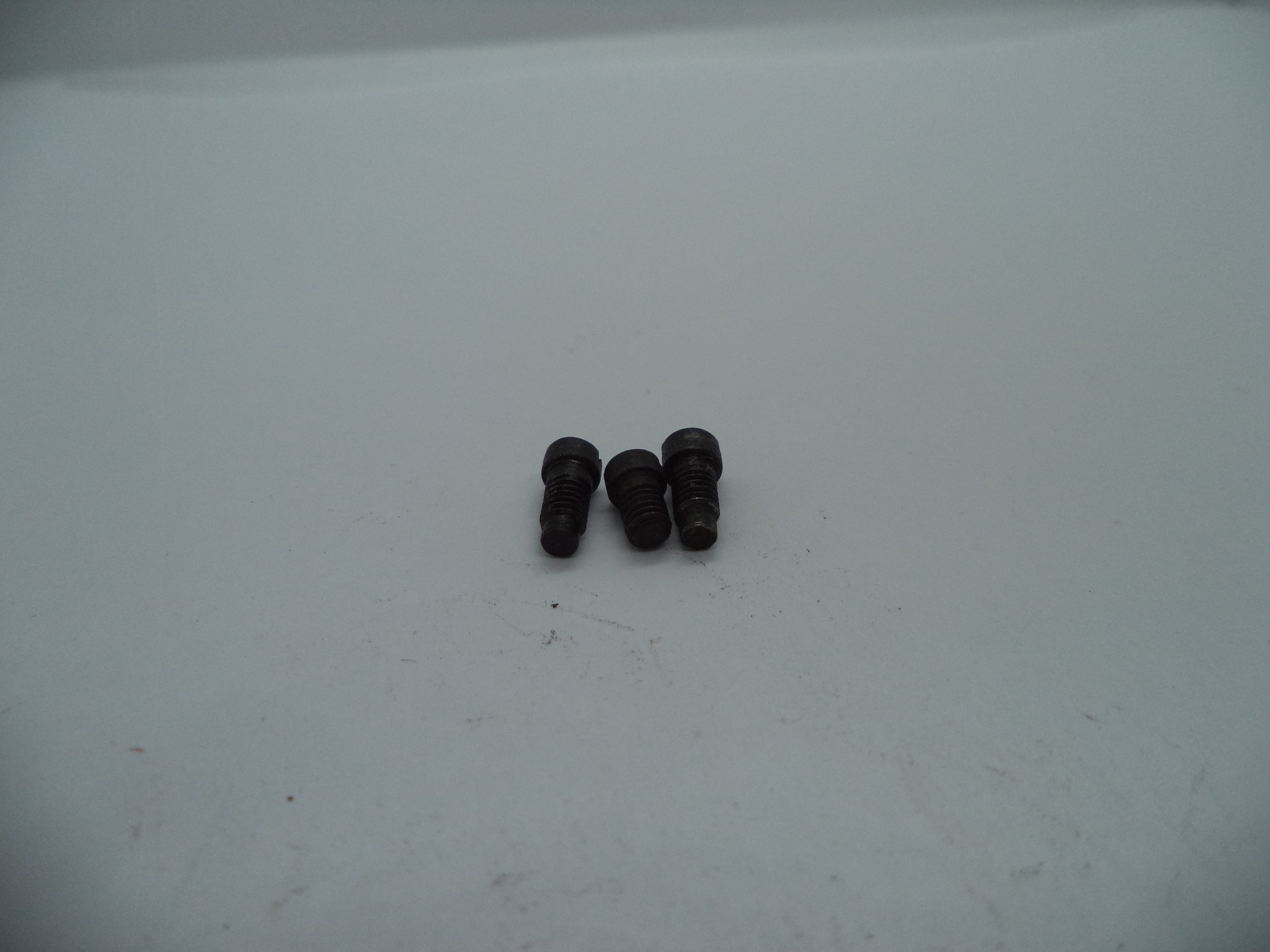 Smith & Wesson K Frame Model 19 Side Plate Screws (3) Blue Steel .357 Magnum Used Part 19160