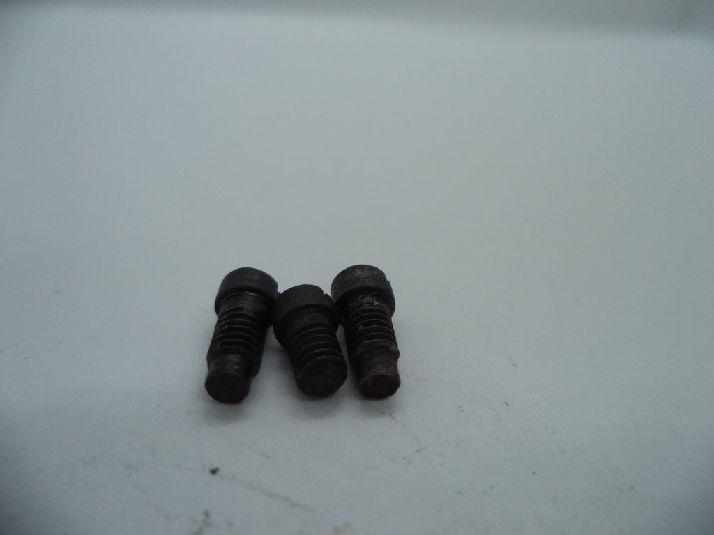 Smith & Wesson K Frame Model 19 Side Plate Screws (3) Blue Steel .357 Magnum Used Part 19160