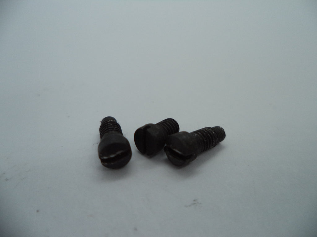 Smith & Wesson K Frame Model 19 Side Plate Screws (3) Blue Steel .357 Magnum Used Part 19160