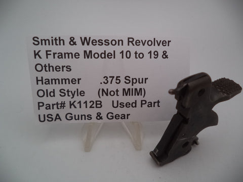 K112B Smith and Wesson K Frame Model 10 to 19 Hammer  .375" Spur Used