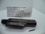 1921 S&W K Model 19 Pinned Barrel 4"  Red Ramp Sight Blue Steel Used