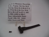 K&L162 Smith & Wesson K/ L Frame Multi-Models Rear Adjustable Sight 1.95"
