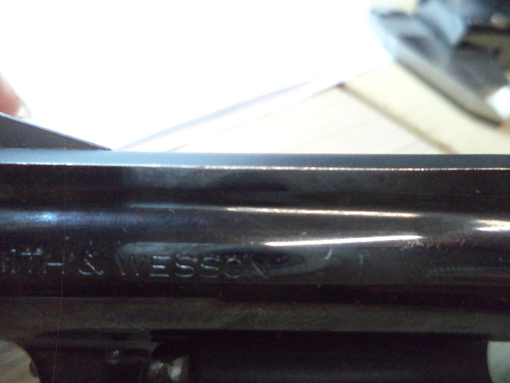 1921 S&W K Pre Model 19 (4 Screw) Pinned Barrel 4"  Red Ramp Sight Combat Magnum