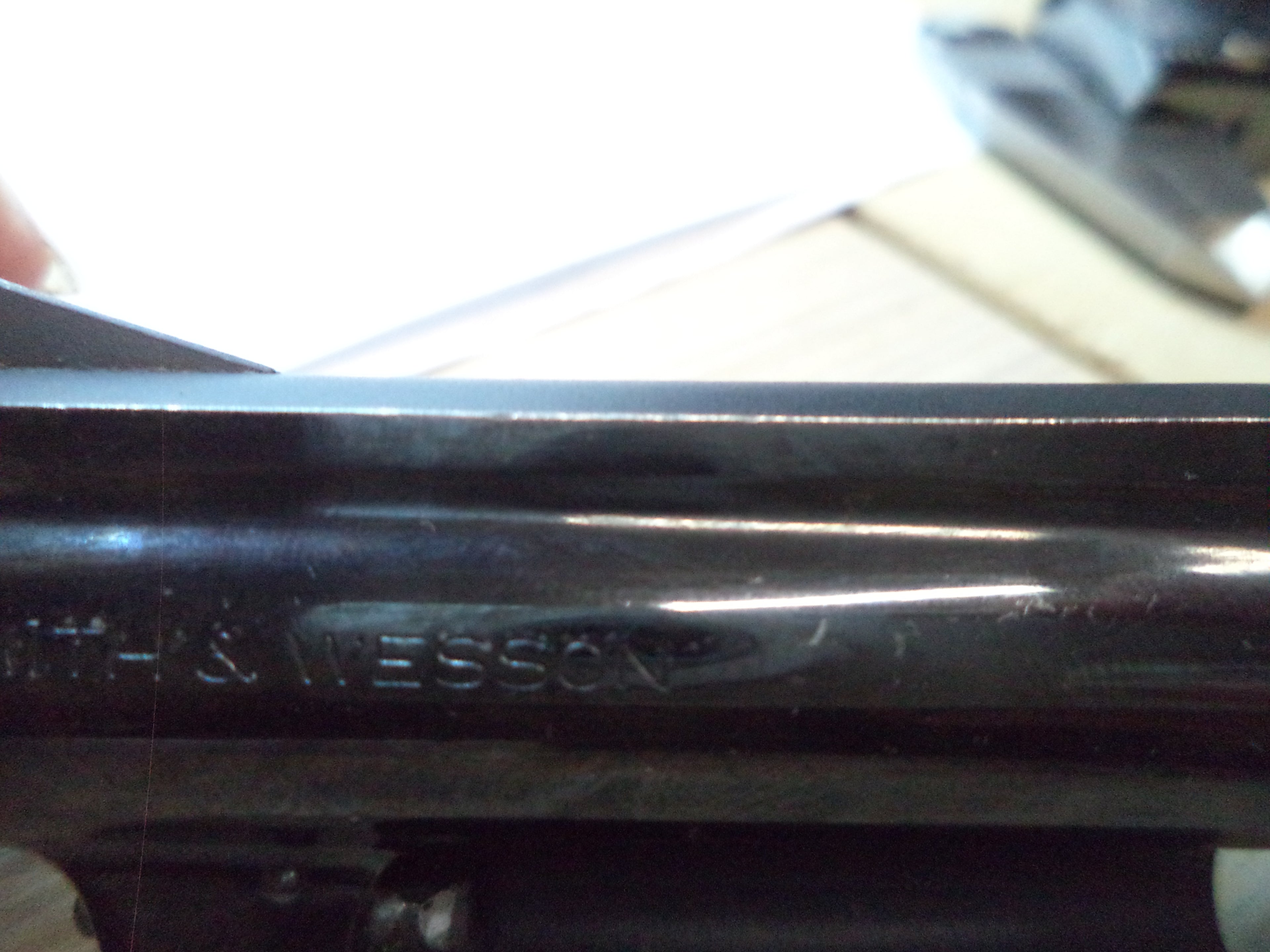 1921 S&W K Pre Model 19 (4 Screw) Pinned Barrel 4"  Red Ramp Sight Combat Magnum