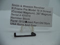 S&W K Pre-Model 19 (4 Screw) Combat Magnum Hammer Block .357 Magnum 19120A