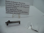 1945 S&W K Pre Model 19 (4 Screw) Combat Magnum Bolt, Spring & Plunger