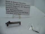 1945 S&W K Pre Model 19 (4 Screw) Combat Magnum Bolt, Spring & Plunger