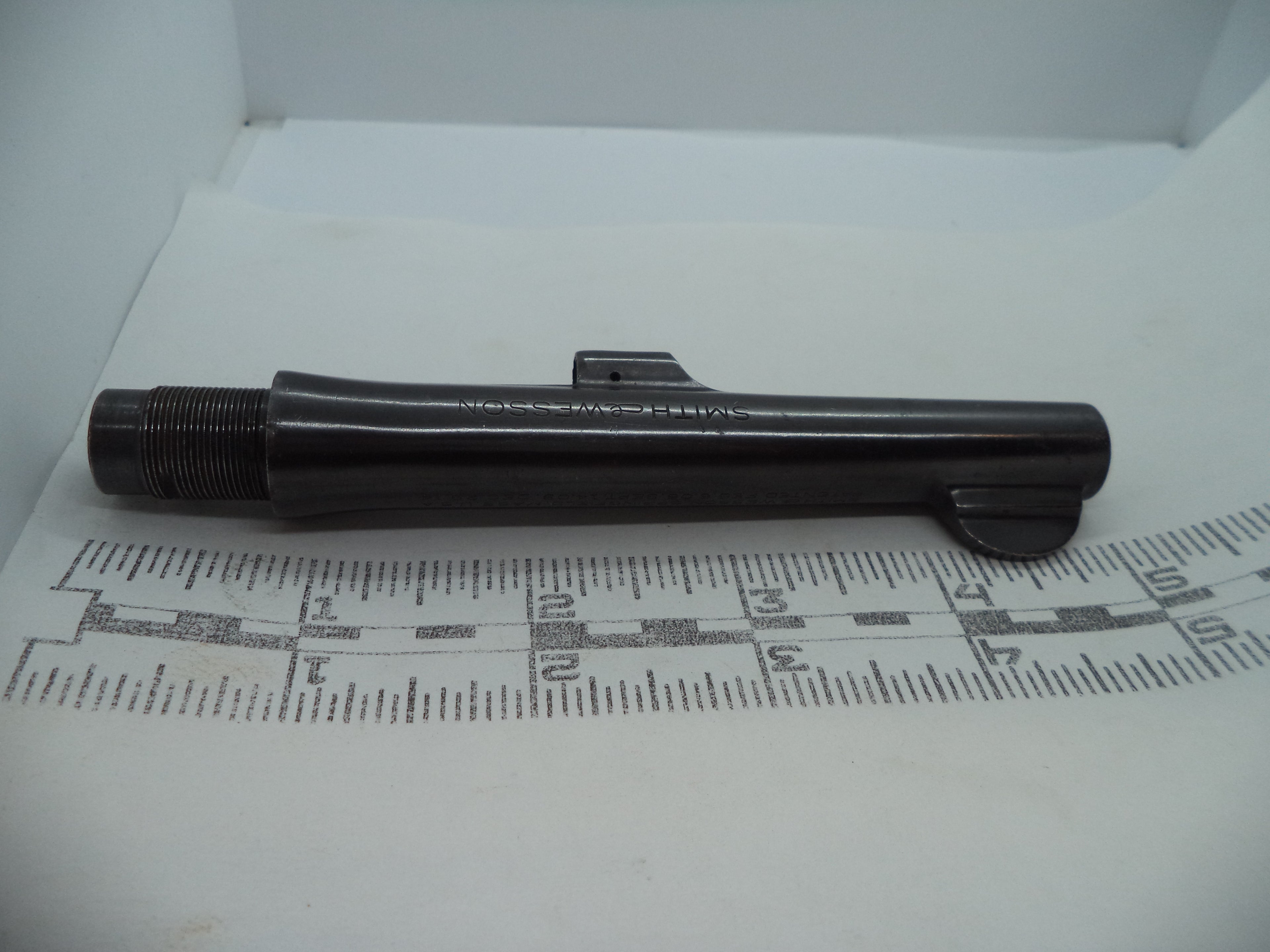 Pre1026BA S&W K Pre Model 10 Military & Police Blue Steel Pinned 5" Barrel .38 Special