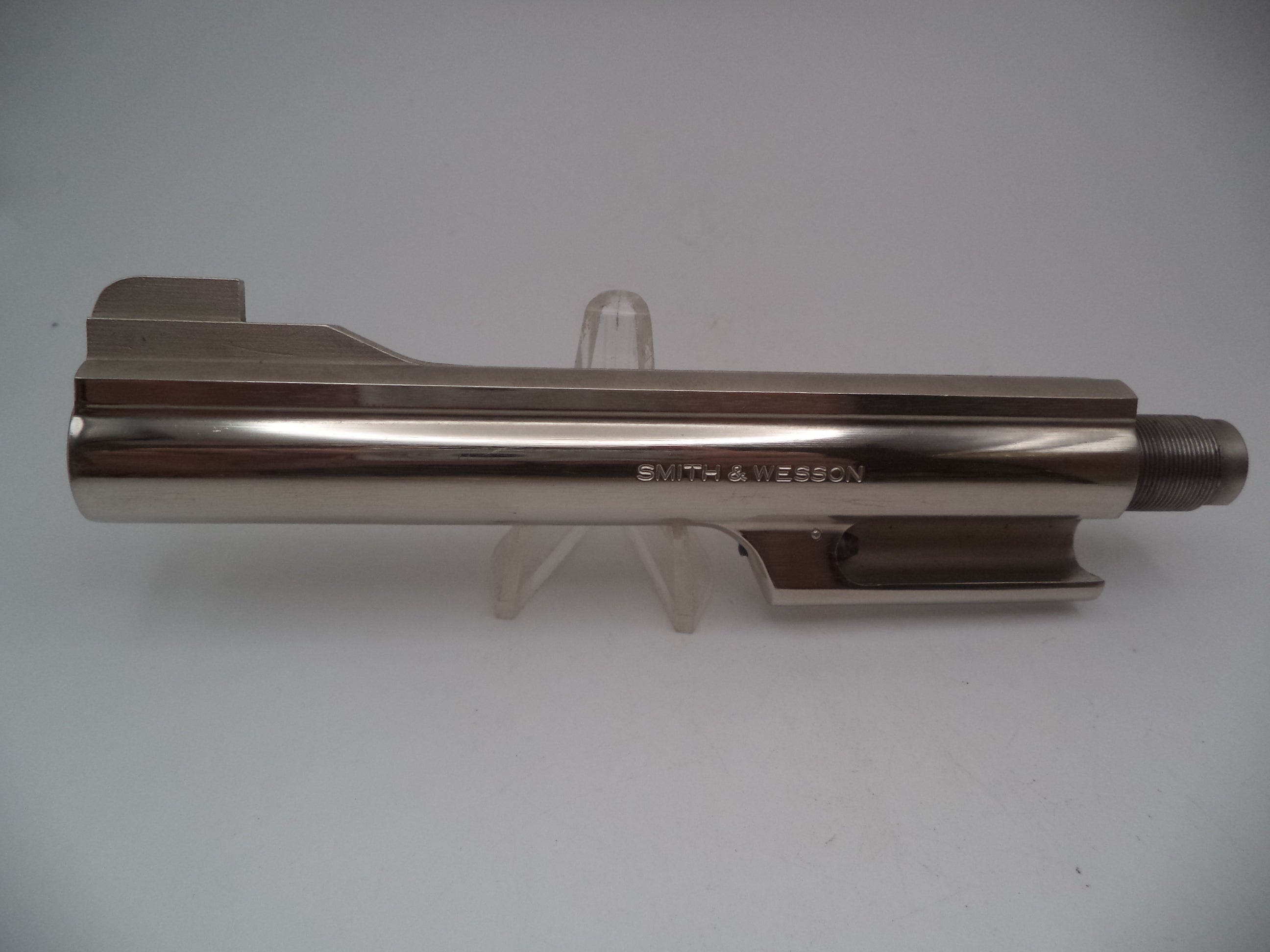1932 S&W K Frame Model 19 Nickel Target Sight  6" Barrel  Used 357 Mag