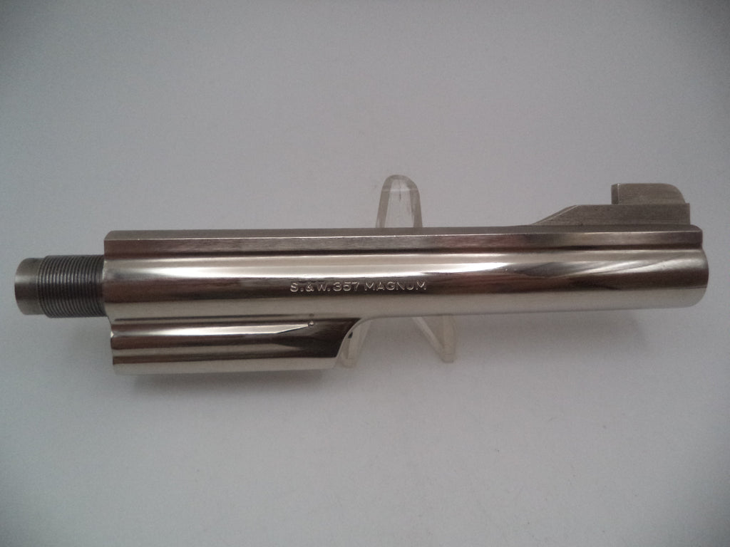 1932 S&W K Frame Model 19 Nickel Target Sight  6" Barrel  Used 357 Mag