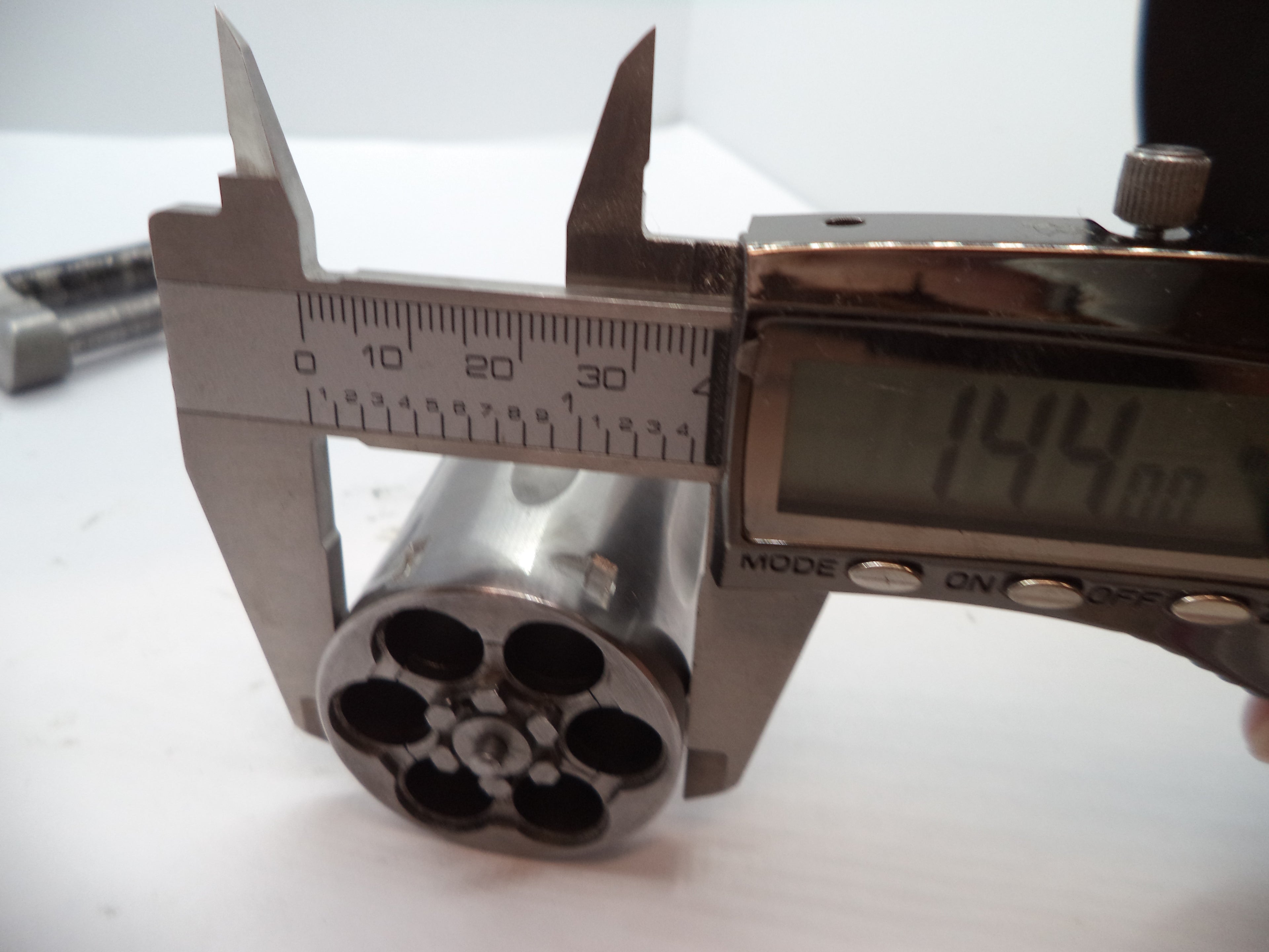 Smith & Wesson K Frame Model 66 Cylinder & Yoke Assembly - Recessed Stainless Steel .357 Magnum - Used OEM Part 6678A