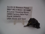 3008432 Smith & Wesson Pistol M&P M2.0 9mm / 40S&W Lever Housing Block New