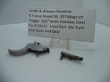 66107 S&W K Model 66 Trigger .265" Wide Stainless .357 Magnum Used