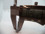 66107 S&W K Model 66 Trigger .265" Wide Stainless .357 Magnum Used