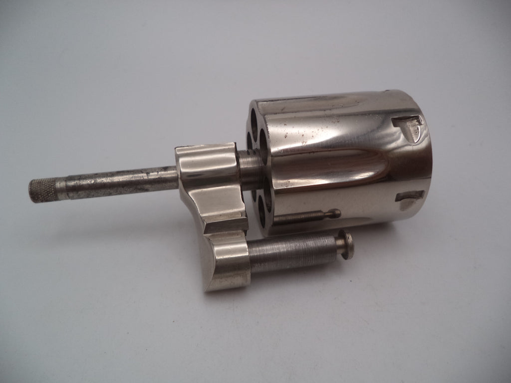 Smith & Wesson Revolver K Frame Model 15 Cylinder Assembly Yoke .38 Spl. Nickel Used 1522