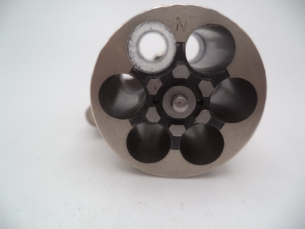 Smith & Wesson Revolver K Frame Model 15 Cylinder Assembly Yoke .38 Spl. Nickel Used 1522