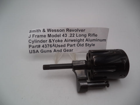 4376A Smith & Wesson J Frame Model  43 Cylinder & Yoke .22 Long Rifle Used Part