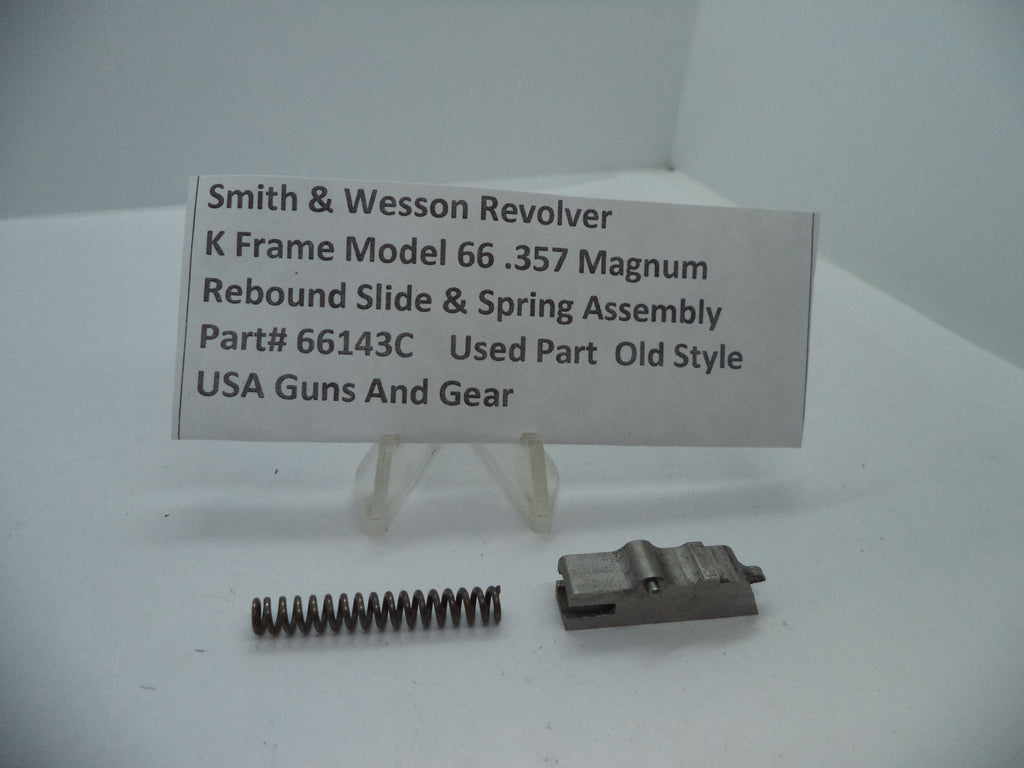 66143C S&W K Model 66 Rebound Slide & Spring Assembly .357 Magnum