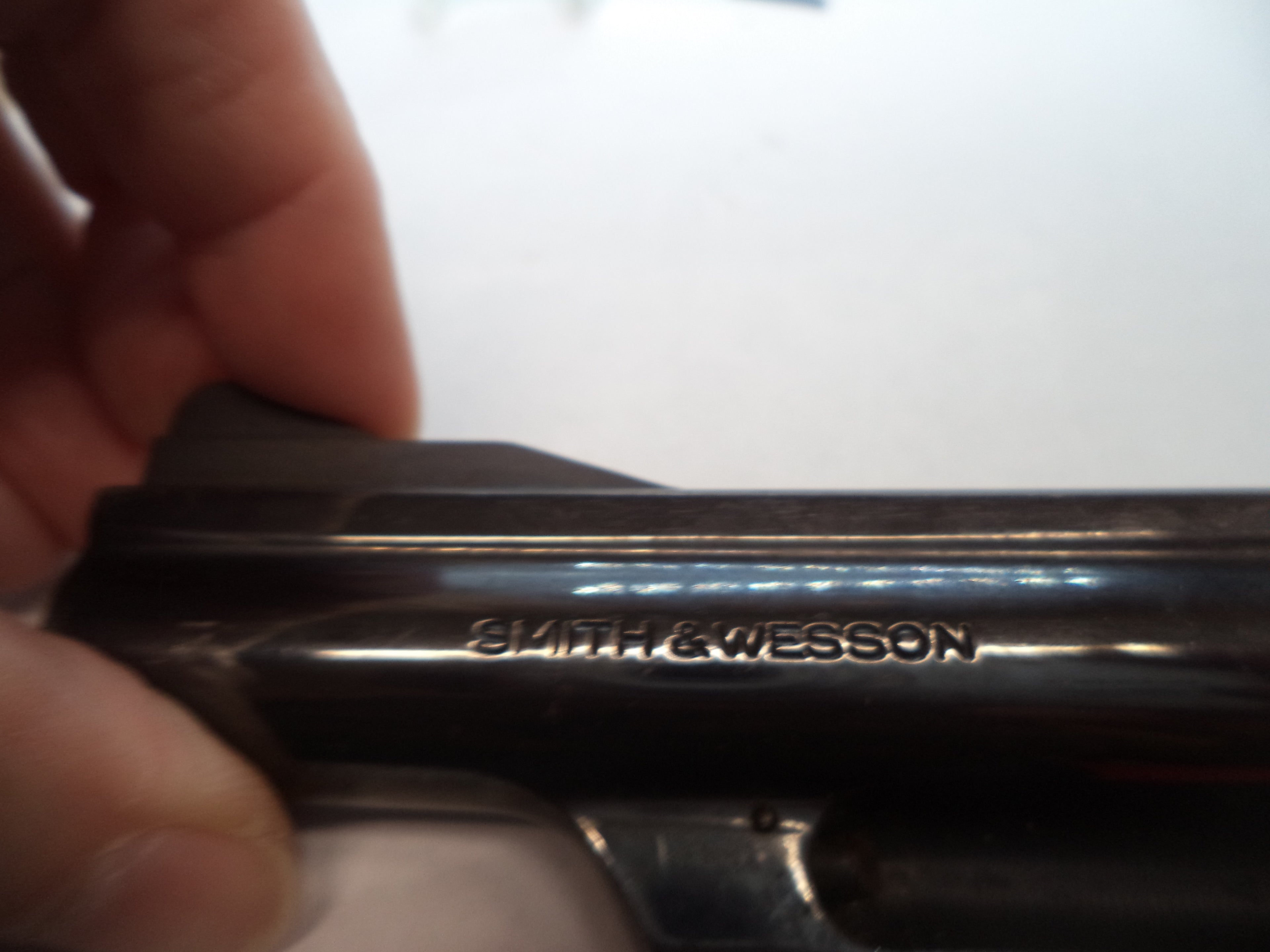 Smith & Wesson K Frame Model 19 .357 Magnum Barrel 4" Pinned Blue Steel - 1921C