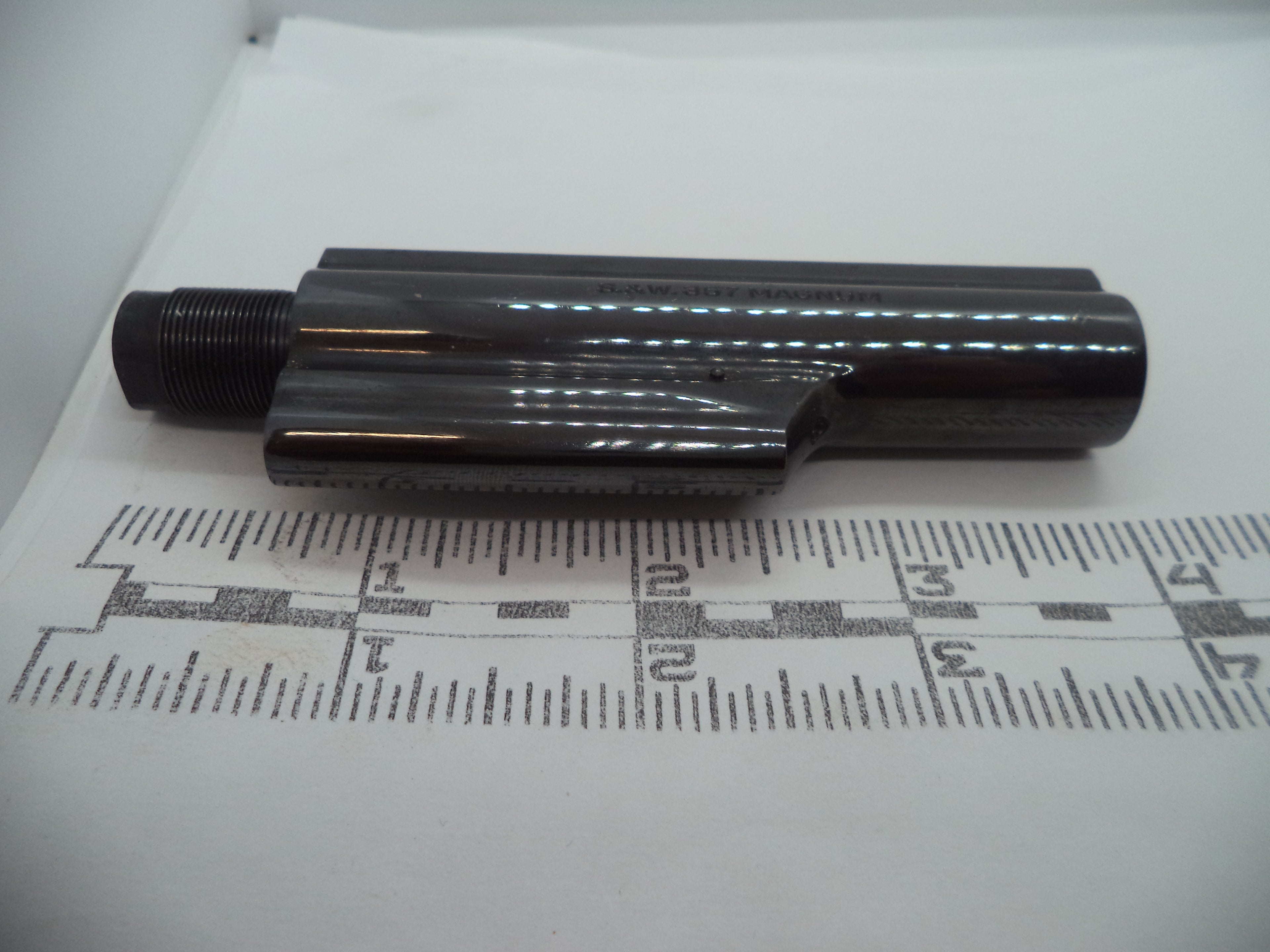 Smith & Wesson K Frame Model 19 .357 Magnum Barrel 4" Pinned Blue Steel - 1921C
