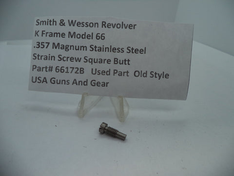 66172B S&W K Model 66 Strain Screw Square Butt .357 Magnum Used Part