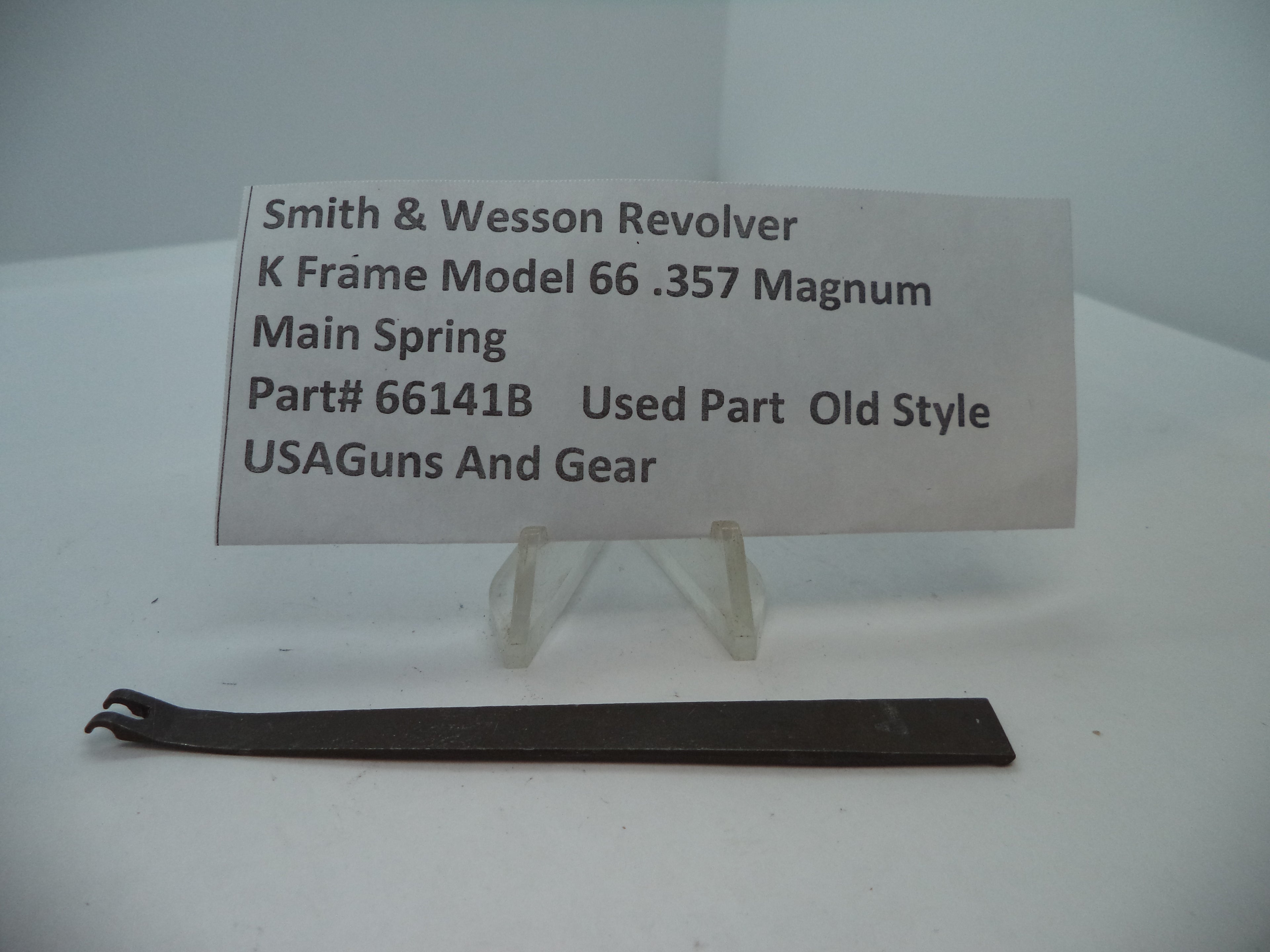Smith & Wesson K Frame Model 66 Main Spring .357 Magnum Used OEM Part 66141B