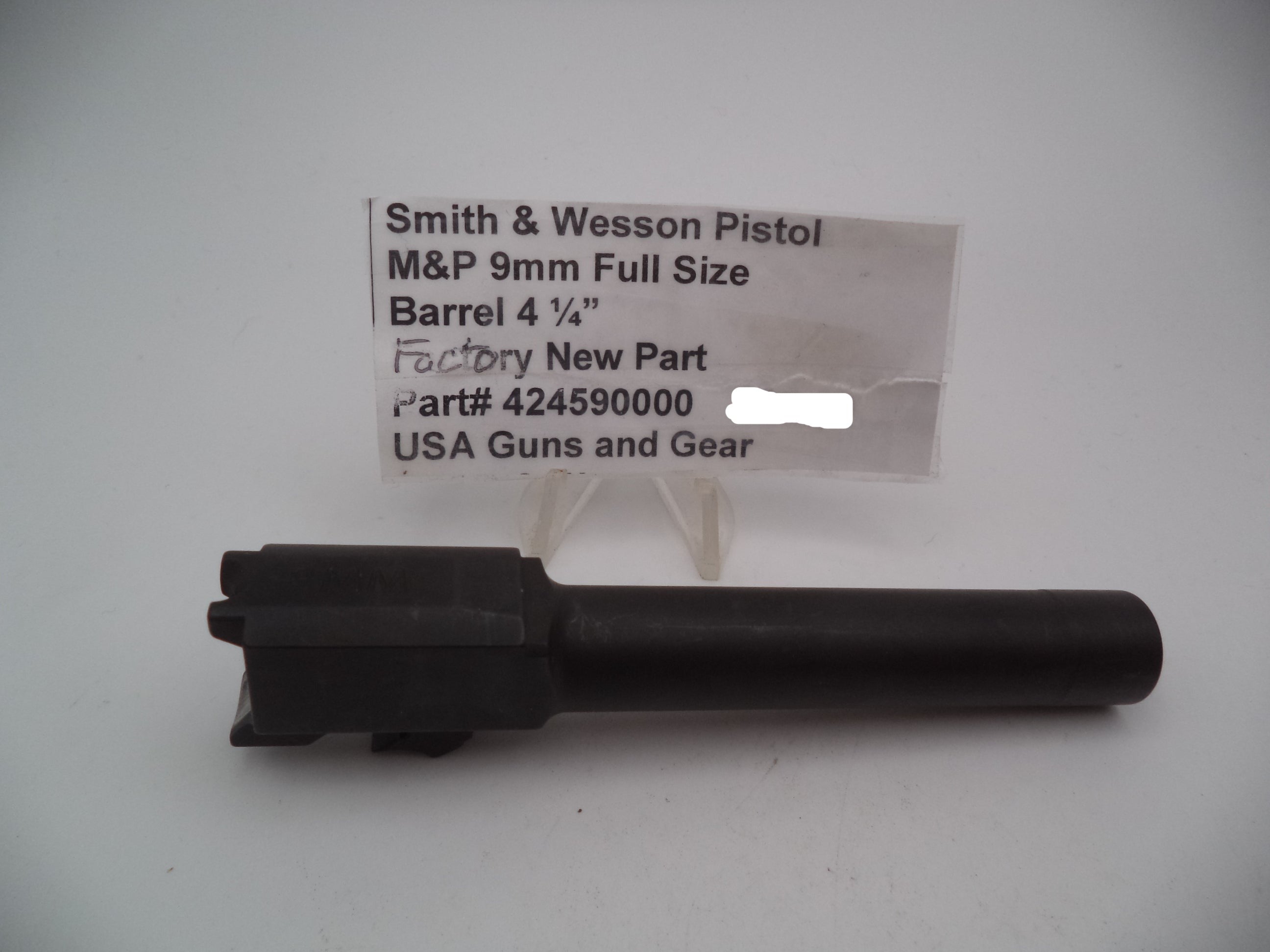 Smith & Wesson M&P9 Full Size Barrel - 4.25" 9mm 424590000
