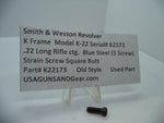 K22173 Smith & Wesson K Model K-22 Strain Screw Square Butt .22 LR ctg.