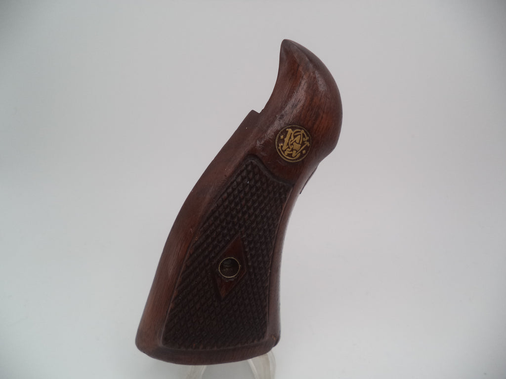 Smith & Wesson K & L Frame Vintage Wood Service Grips - Square Butt Only - Used OEM Part GA13