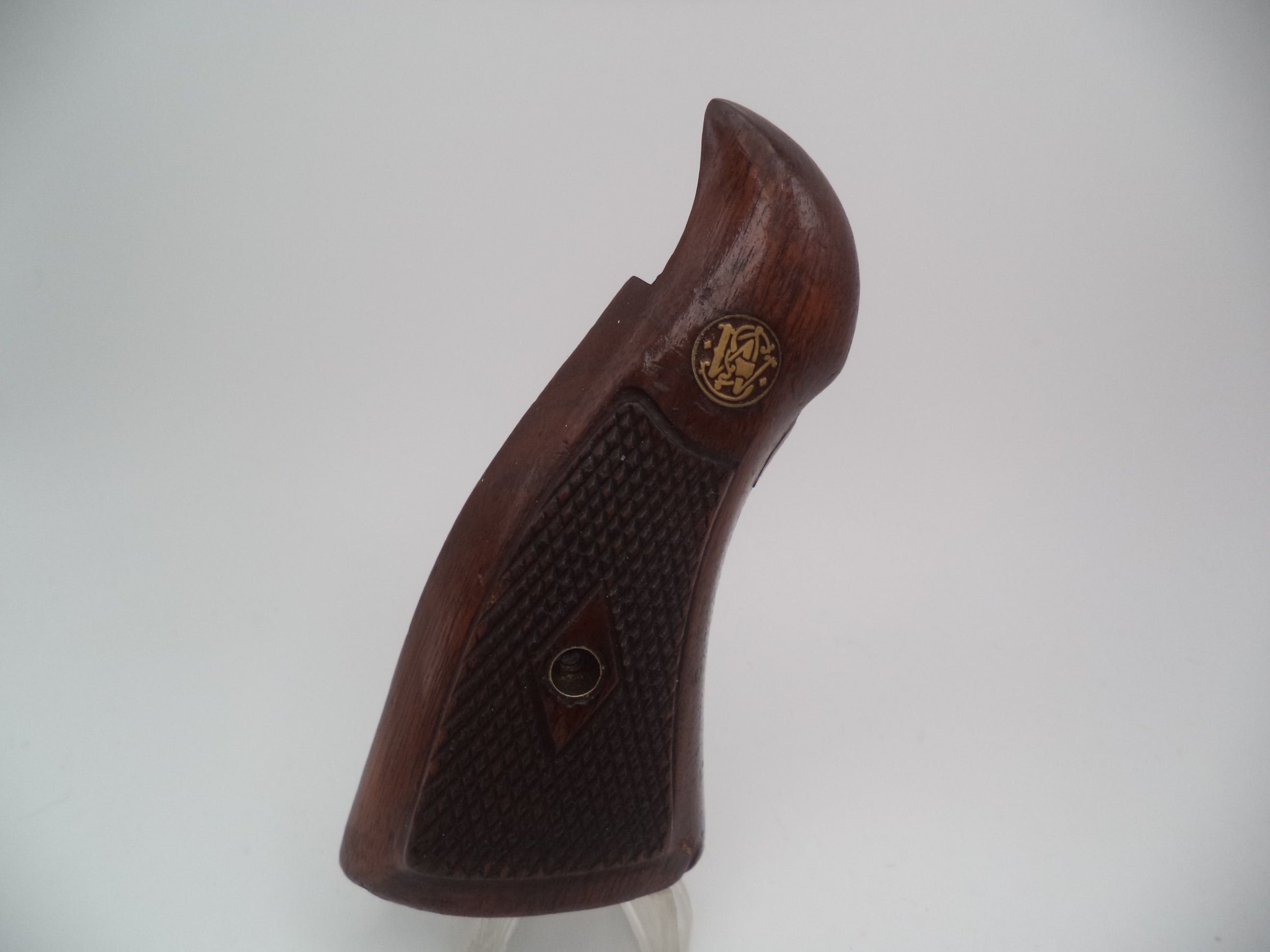 Smith & Wesson K & L Frame Vintage Wood Service Grips - Square Butt Only - Used OEM Part GA13