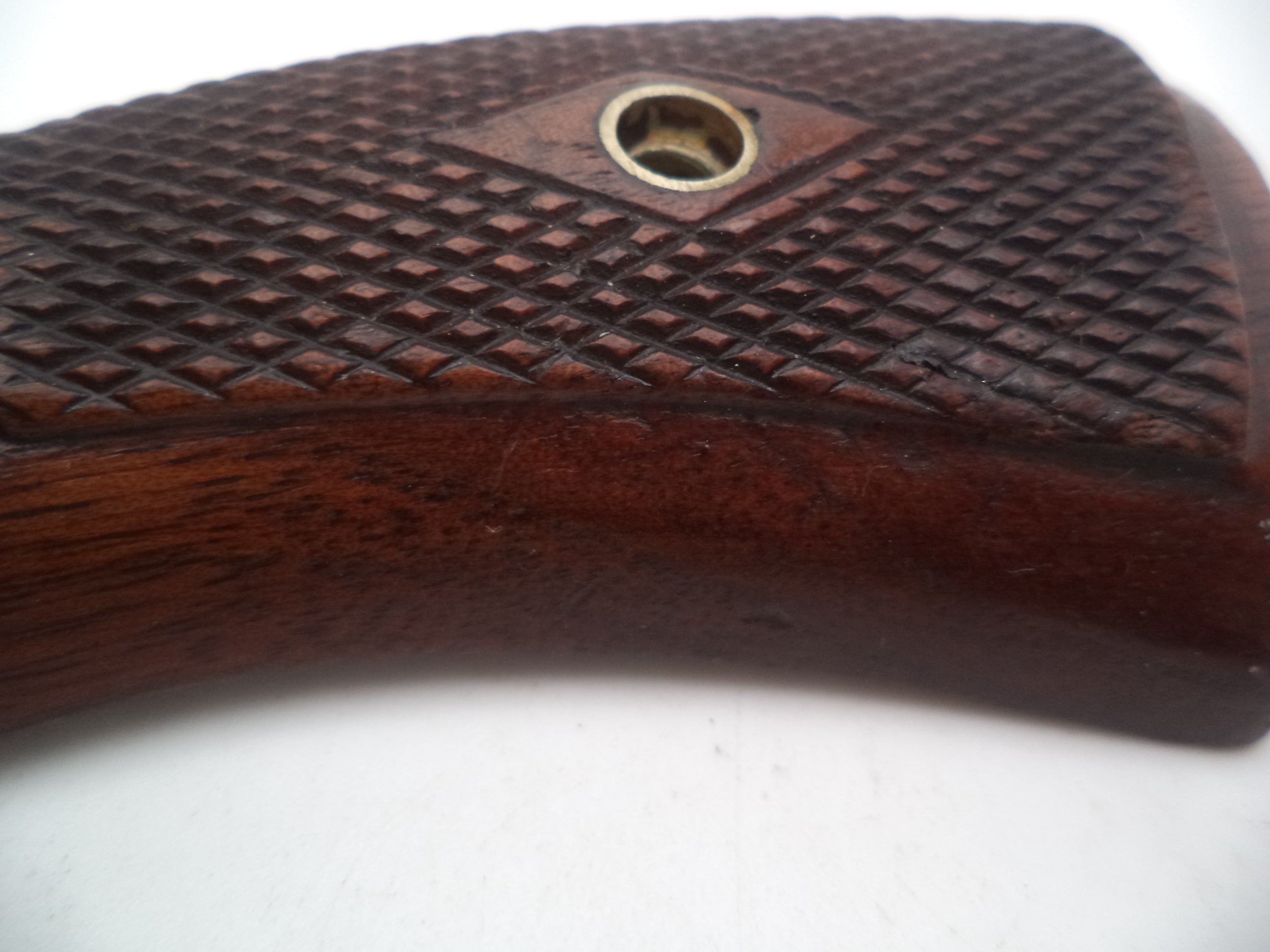 Smith & Wesson K & L Frame Vintage Wood Service Grips - Square Butt Only - Used OEM Part GA13