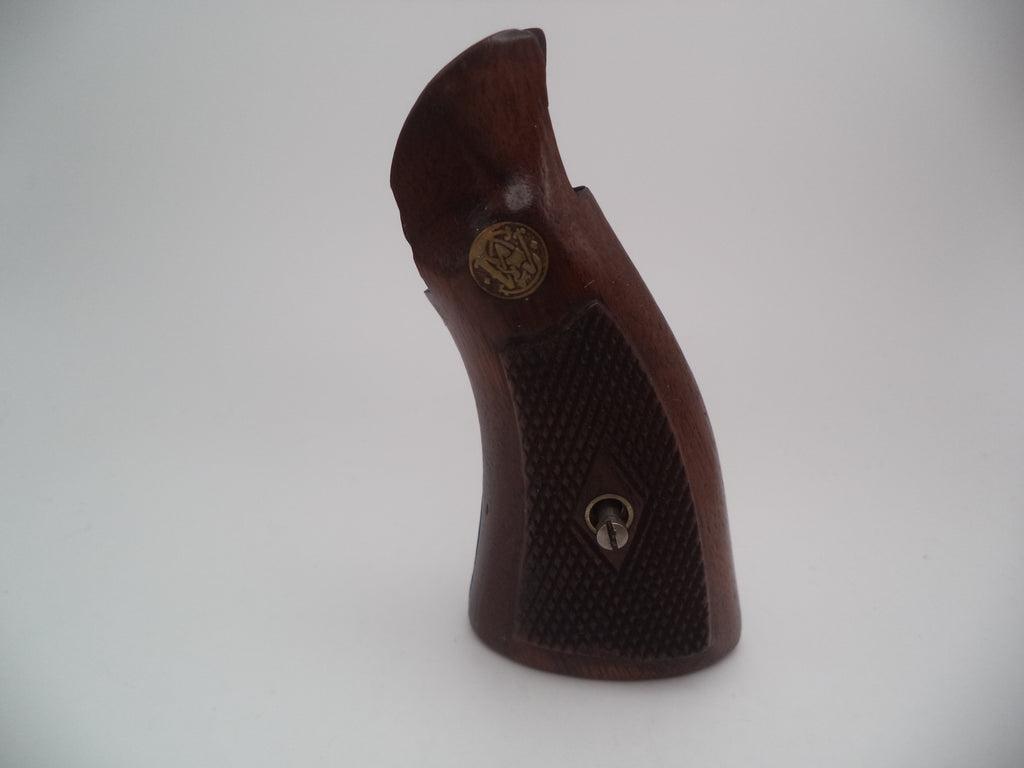 Smith & Wesson K & L Frame Vintage Wood Service Grips - Square Butt Only - Used OEM Part GA13