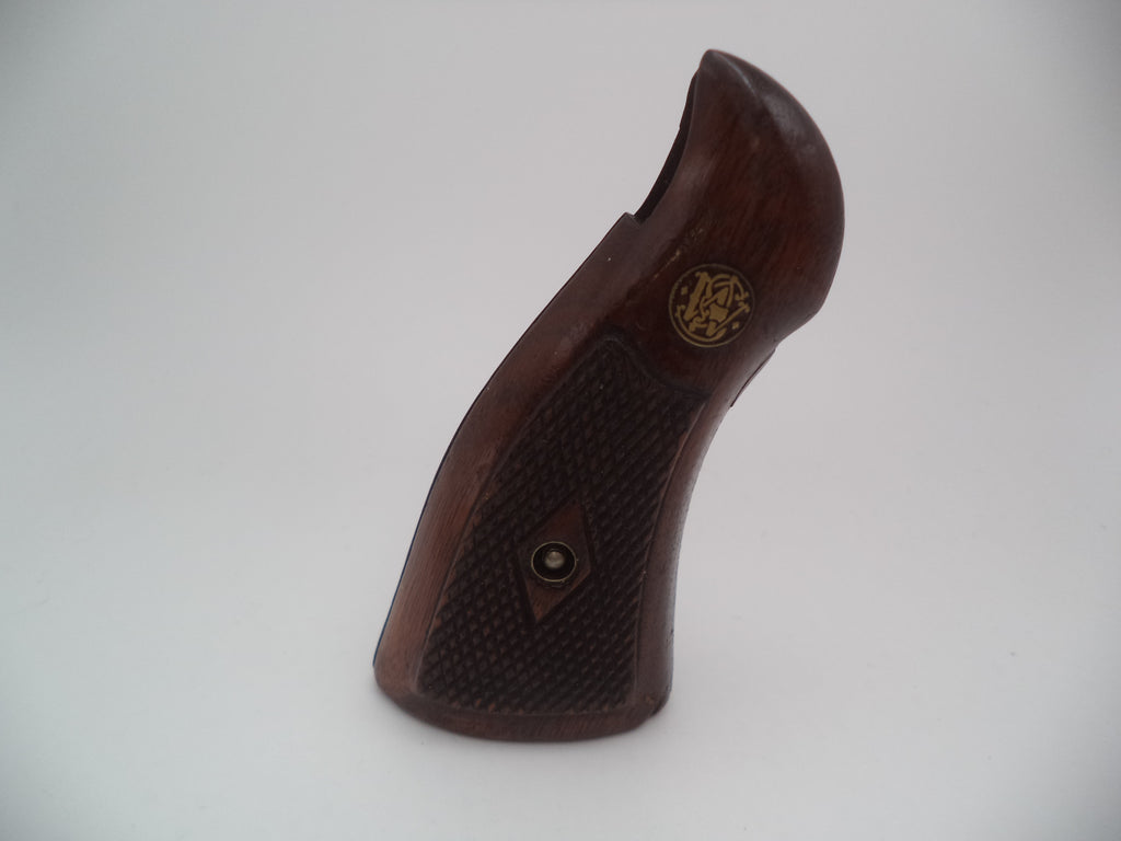Smith & Wesson K & L Frame Vintage Wood Service Grips - Square Butt Only - Used OEM Part GA13